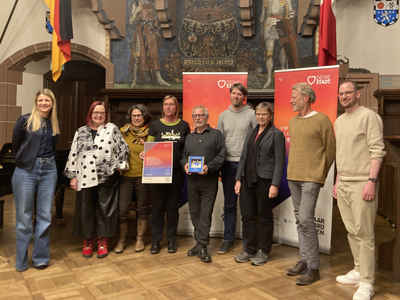 Zweiter Preis für die Organisator*innen des Parking Days