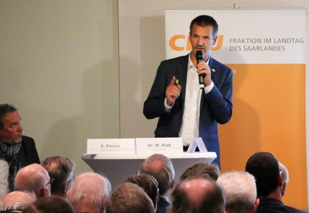 Jürgen Meyer vom Ministerium für Wirtschaft, Arbeit, Energie und Verkehr